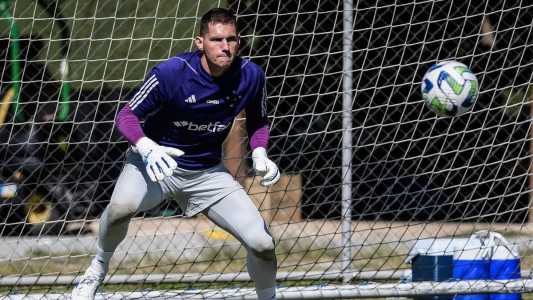 Rafael Cabral, goleiro e capitão do Cruzeiro