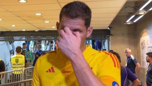 Rafael Cabral lamentou gol de empate do Vasco contra o Cruzeiro