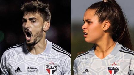 Rafael e Fernanda deixaram o Atlético para se destacar no São Paulo