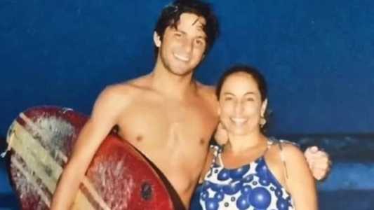 Rafael Mascarenhas, morto aos 18 anos, e a mãe, Cissa Guimarães