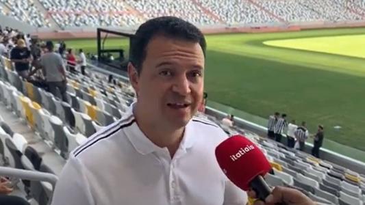 Rafael Menin destacou beleza da Arena MRV