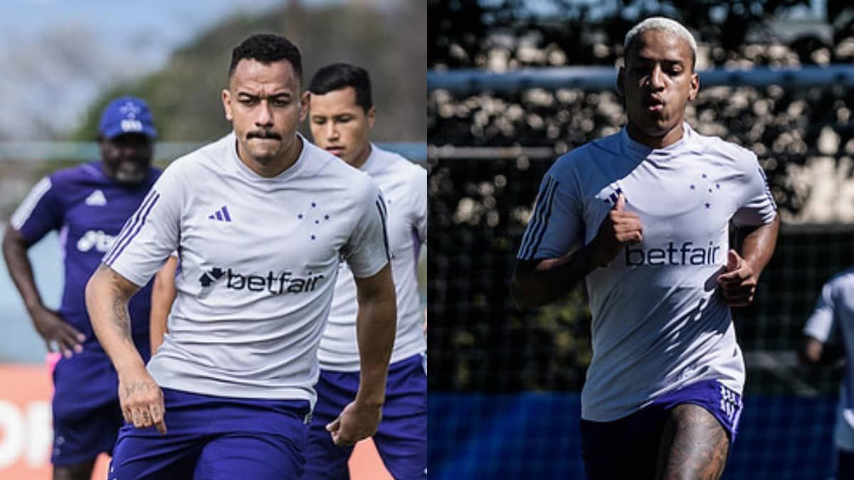 Cruzeiro define numerações de Matheus Pereira e Rafael Papagaio