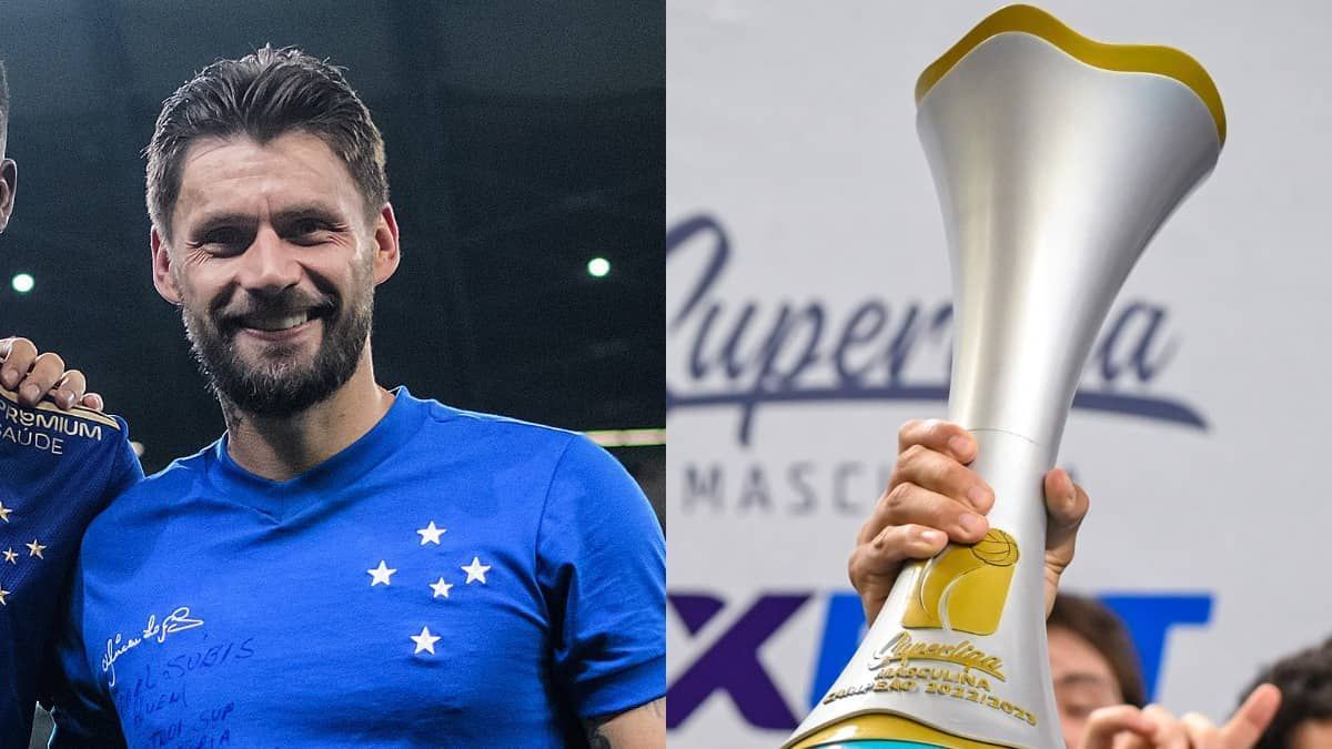Vôlei: Rafael Sobis parabeniza Cruzeiro por octacampeonato da Superliga
