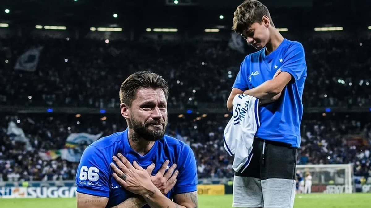 Rafael Sobis celebra Cruzeiro na Série A: ‘coisa linda’