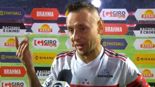 Rafinha, do São Paulo, fez elogios ao Cruzeiro