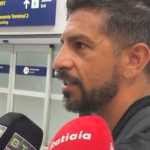 Filho de Ramón Diaz chega ao Rio e responde sobre interesse do Corinthians