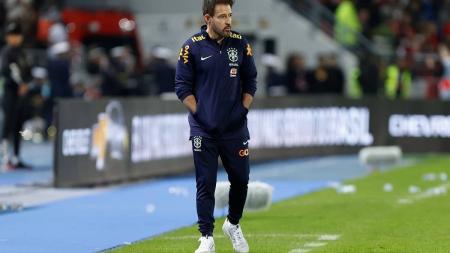 Ramon Menenzes comandou a Seleção contra o Marrocos