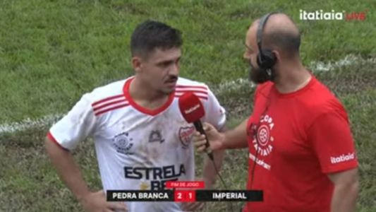 Raniele marcou um dos gols do Pedra Branca na vitória sobre o Imperial