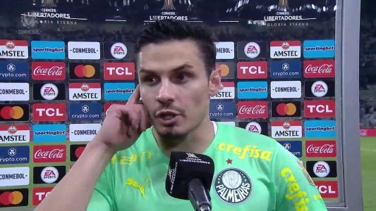 Raphael Veiga admitiu que vitória encaminhou classificação do Palmeiras