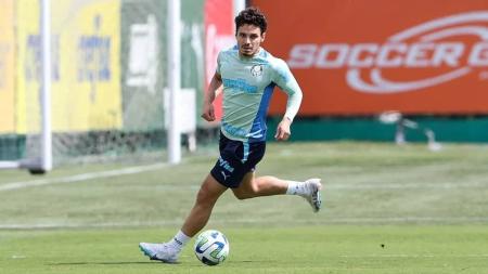 Raphael Veiga treinou normalmente nesta quinta-feira