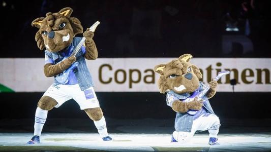 Raposão e Raposinho participam de momentos importantes na história do Cruzeiro