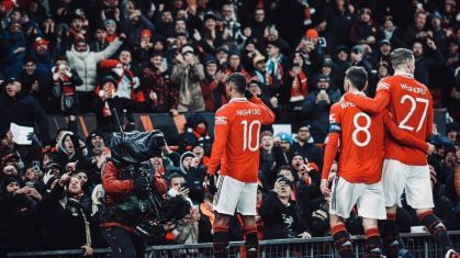 Rashford abriu o placar para o Manchester United logo nos minutos iniciais de jogo