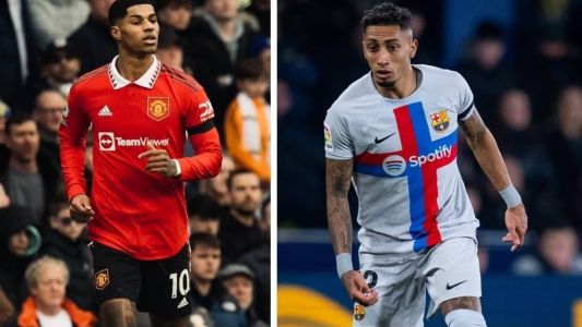 Rashford e Raphina esperam balançar as redes no duelo entre Manchester United e Barcelona desta quinta (16)