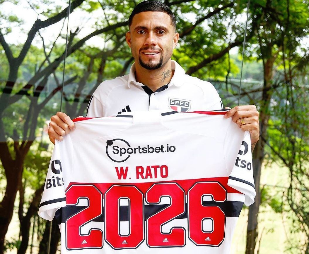 São Paulo anuncia renovação de contrato com Wellington Rato