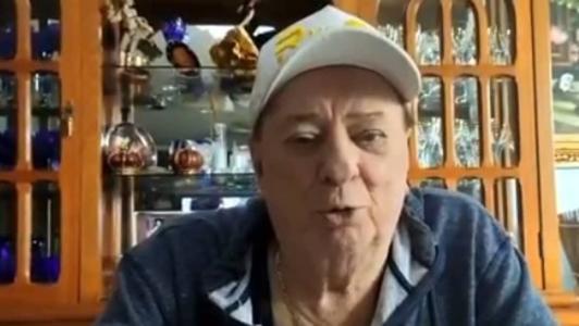 O apresentador do SBT está com 85 anos