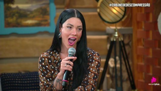 Rayane Figliuzzi participou da 'Cabine de Descompressão'