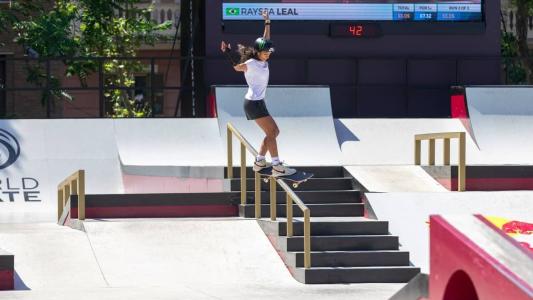 Rayssa Leal não conseguiu o pódio