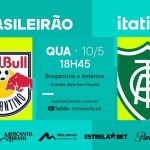 RB Bragantino x América: assista, ao vivo, à transmissão da Itatiaia