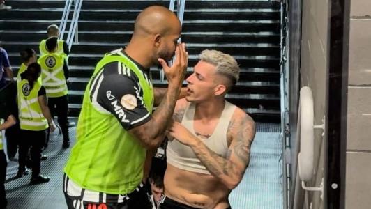 Reação dos jogadores do Atlético após derrota no clássico