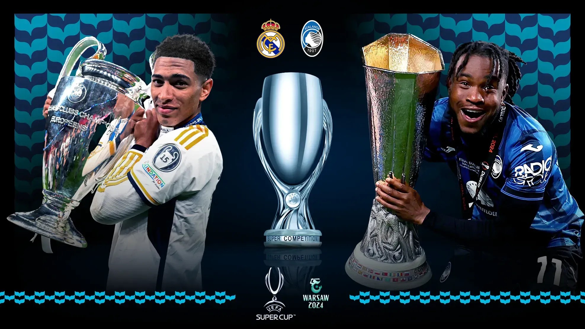 Real Madrid x Atalanta: prováveis escalações para a Supercopa da Uefa