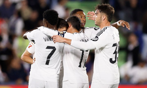 Com Endrick de titular, Real vence Getafe e segue na busca do Barcelona em La Liga