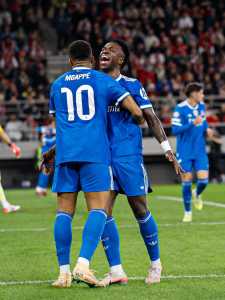Mbappé e Vinicius Júnior