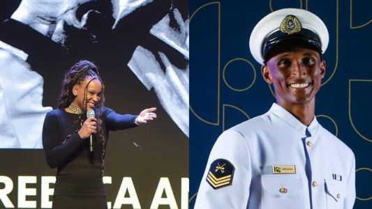 Rebeca Andrade e Alison dos Santos foram premiados