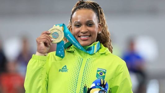 Rebeca faturou ouro pan-americano