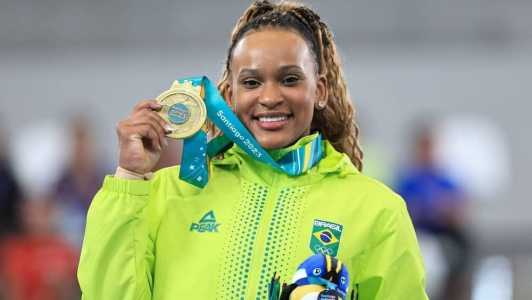 Rebeca faturou ouro pan-americano