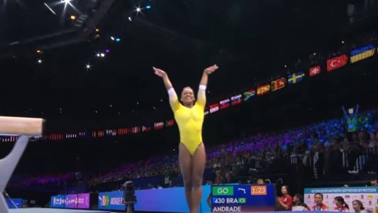 Rebeca foi medalha de bronze