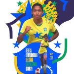 Volante do Cruzeiro é convocada para amistosos com a Seleção Brasileira Sub-20