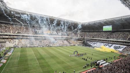 Recém-inaugurada, a Arena MRV tem a 10ª maior capacidade entre novos estádios brasileiros