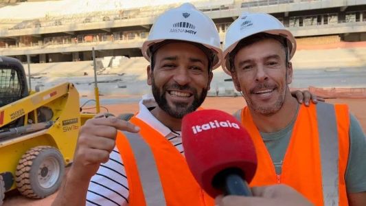 Recentemente, a Itatiaia fez matéria especial com Pierre e Donizete, direto da Arena MRV