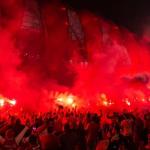 Torcida do Inter prepara 'rua de fogo' antes de jogo com o América
