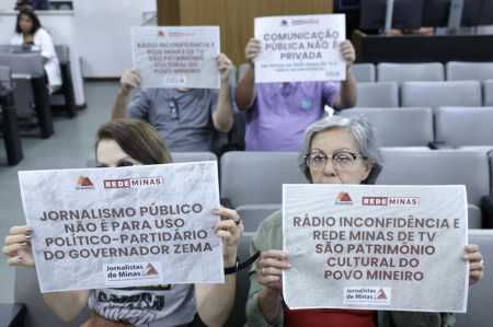 Servidores apresentaram denúncias e diretores da EMC rebateram as críticas durante audiência na ALMG nesta quinta-feira (9)