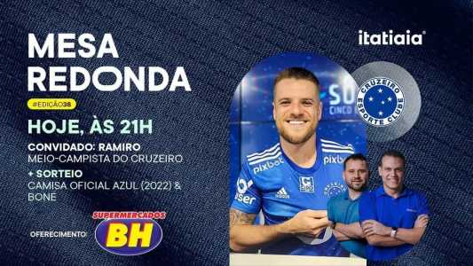 Reforço do Cruzeiro em 2023, Ramiro é o convidado da Mesa Redonda da Itatiaia