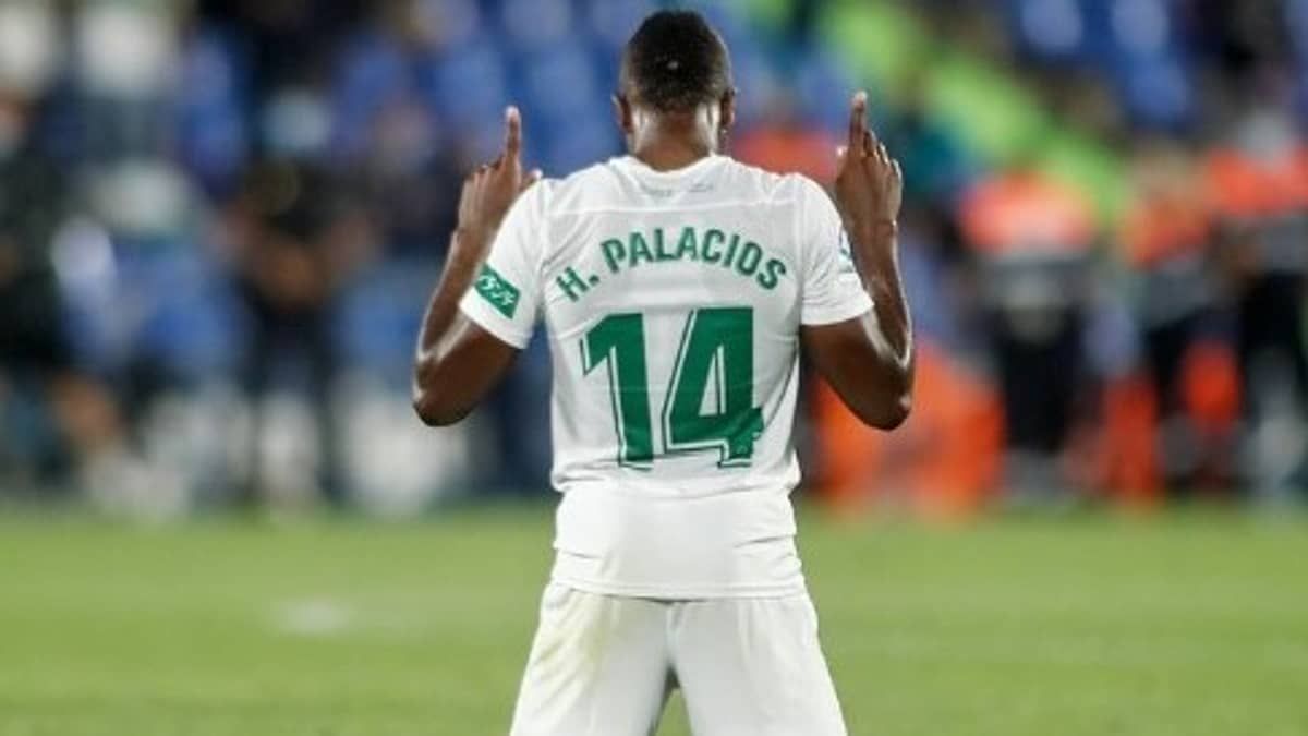 Reforço do Cruzeiro, Helibelton Palacios se despede do Elche, da Espanha