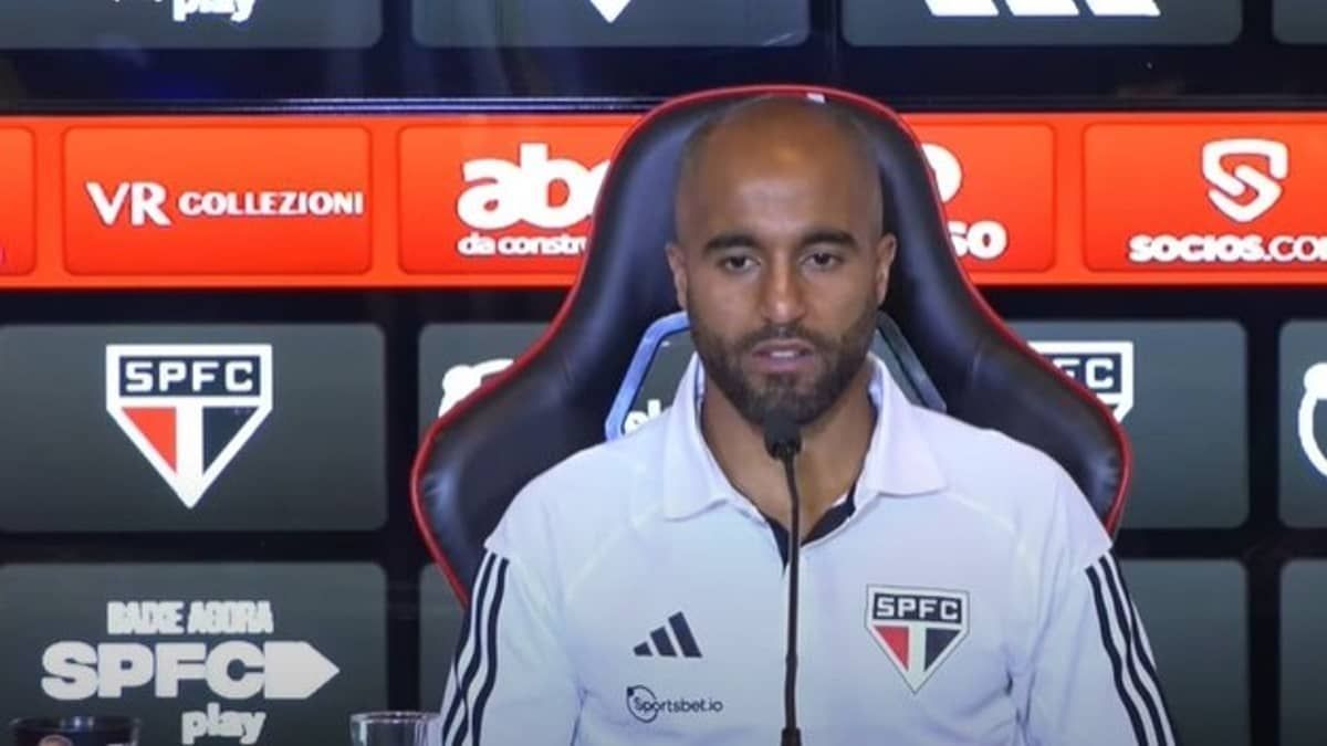 De volta ao São Paulo, Lucas projeta jogo contra o Corinthians na Copa do Brasil