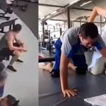 Vídeo: homem atingido por aparelho de musculação no Ceará posta vídeo engatinhando