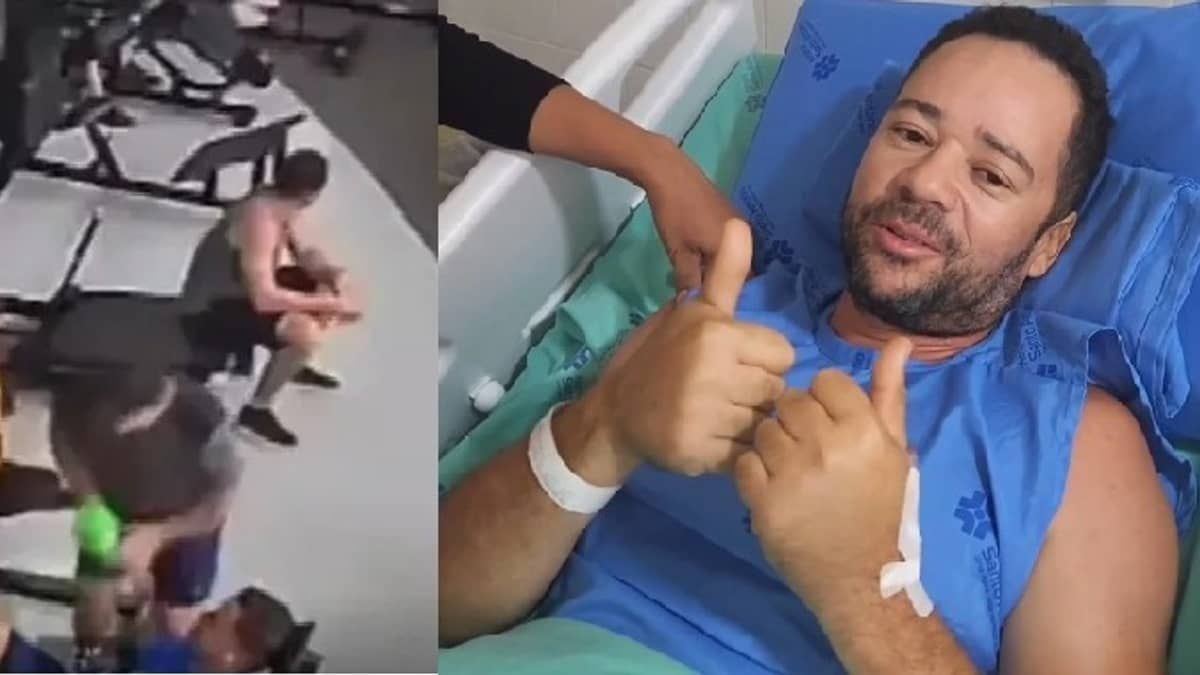 Homem atingido por aparelho de musculação pode ter alta nesta quinta; saiba mais