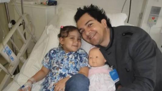 Regis Danese ao lado da filha, Brenda Danese