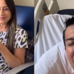 Há quase uma semana internado, Regis Danese fala sobre recuperação e se declara para a esposa