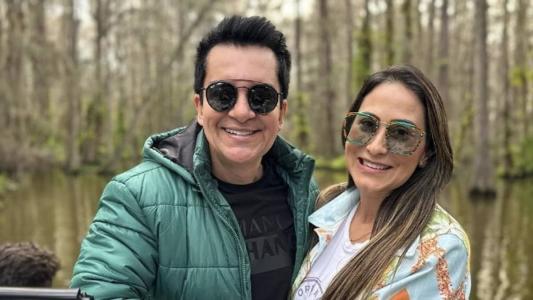 Regis Danese e a esposa, Kelly Danese