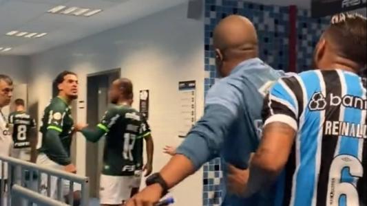 Reinaldo e Gustavo Gómez trocaram farpas na Arena