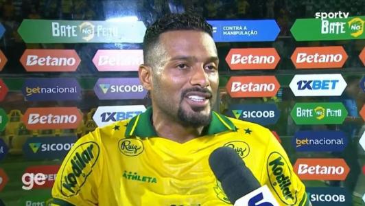 Reinaldo após o empate contra o Cruzeiro