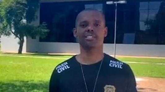 Relato da Polícia Civil sobre a prisão