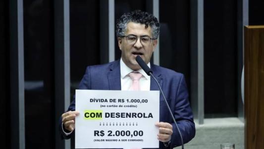 Relator Alencar Santana (PT-SP) rejeitou emenda proposta pelo deputado Eduardo Bolsonaro (PL-SP)