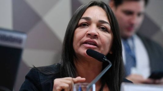 Relatora da CPMI, senadora Eliziane Gama (PSD-MA.