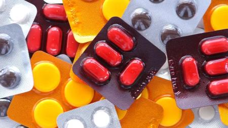 Foto mostra medicamentos