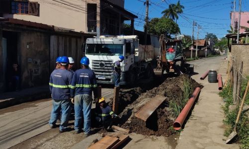 Remodelação esgoto Bairro Aeroporto Juiz de Fora
